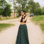 Anaswara Rajan Instagram - Lost in her daydreams 💫🤍