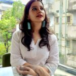 Angana Roy Instagram - Keeping it simple in white today! Rainy day musings #white #whiteoutfit #rainyday #kolkatagram #kolkatarain #pictureoftheday #monsoonseason #musings #lovefromA #candid #igdaily #thursday #thursdaystyle
