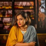 Angana Roy Instagram - All of me changed like midnight rain @journoby_profession @bijaya_datta @_lastnameroy_ @eisamay.digital @navinmakeupartist @canteenpubandgrub @susmi_kundu #saturday #postoftheday #fashionshoot #photoshoot #eisamay #dressup #saturdaymood #songoftheday #lookbook #anganaroy Canteen Pub & Grub
