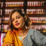 Angana Roy Instagram - All of me changed like midnight rain @journoby_profession @bijaya_datta @_lastnameroy_ @eisamay.digital @navinmakeupartist @canteenpubandgrub @susmi_kundu #saturday #postoftheday #fashionshoot #photoshoot #eisamay #dressup #saturdaymood #songoftheday #lookbook #anganaroy Canteen Pub & Grub