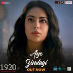 Avika Gor Instagram – Nothing can create heartbreaking melodies like pain and regret.

#AyeZindagi🎶 is out now across platforms. 

#1920 #HorrorsOfTheHeart IN CINEMAS ON 23RD JUNE, 2023 

@maheshfilm @anandpandit @vikrampbhatt #RameshVyas #MukeshMehta @krishnavbhatt @rajkkhaware @shwetaambari.bhatt @rakeshbjuneja @dilipsoni_jaiswal21 @myselfsanjaysingh @rahul_v_dubey @harekrishnapvtltd @aastha_r_naad @avikagor @rahuldevofficialm @barkhasengupta @ketakikulkarnii @danishpandor @aman_puranik @heyitsrandheer @amubehl @avtargill13_ @puneet_dixit_music @suhritadas @bothrashwetaa @prakashkuttydop @naushad_ismail_memon @kuldipmehan22 #HimanshuBedi @studio_link @farhansabriofficial @singer_esha_gaur  @zeecinema @anandpanditmotionpictures