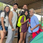 Barkha Bisht Sengupta Instagram – Had the most real and organic  experience on this trip …. My first camping trip btw …. Set amidst nature unadulterated …. Nothing fancy but god did it do good to our souls !! @getsetcamp this has been memorable… happy and helpful team , …. Not to forget the local cooked food which was amazing … !! 
  Big hug to u guys  for being such a sport @aarti.s.bagdi @ashishsharma02 @durgesh.naagar #Meira