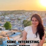 Bhanushree Mehra Instagram - Get to Know Jodhpur in a Whole New Light !! Let’s delve into the lesser-known facts about this stunning city. From the legendary Jodhpuri turban to the unique Rajasthani cuisine, this city will surprise you at every turn. So tell me WHICH FACT INTRIGUED YOU THE MOST? Share in the comments below 👇 . . . . #jodhpur #bluecity #interestingfacts #rajasthan