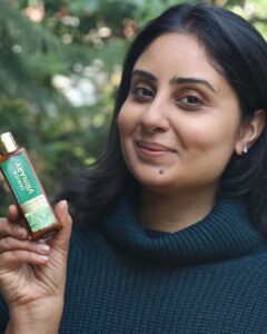 Bhanushree Mehra Instagram - Indulge in this luxurious sandalwood & honey nourishing body lotion by @janicaherbals that helps to moisturise and hydrate the skin, making it soft and smooth. Additionally it has a relaxing and calming scent which can help to reduce stress and overall well being. 

Shop here - https://janicaherbals.com/
.
.
.
.
.
.
#sandalwood #bodylotion #skinnourishment #janicaherbals