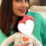 Bipasha Basu Instagram - 3 of Us ❤️ This birthday was soooo different but soooo special ❤️🧿🙏 Thank you everyone for your wonderful wishes and love. Truly grateful 🙏🧿❤️ #monkeylove #itsmybirthday #3ofus #grateful #blessed #newmom