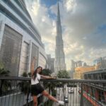 Chandini Chowdary Instagram - Night & Day with Mr @burjkhalifa #dubaidiaries #dubai #burjkhalifa Burj Khalifa,Dubai,U.A.E