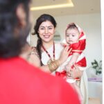 Debina Bonnerjee Instagram - 🪬 . Pure love. If the heart knows to love again and with the same intensity …. This is it ❤️ . 📷 @sk_.click . #bengali #saree #sareelove