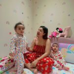 Debina Bonnerjee Instagram - My reel says it all I think. … . #mygirls #lianna #divisha @lianna_choudhary @divishaadiva