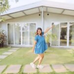 Debina Bonnerjee Instagram - In between getaway mood it is 💙 At : @theforestclubresort @zuperhotels . #midweek #holiday #love #summertime #karjat #theforestclubresort