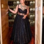 Debina Bonnerjee Instagram - That day when I chose to wear black . . 📸: @mgproductions_ Outfitby: @labelsimrankatyal Styledby: @stylebysugandhasood x @teamsugandhasood Assistedby: @_saakshiib Jewellery - @kalakoshjewels Placement - @sakshisingla5