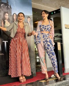Dipannita Sharma Instagram - From the shoot to promotions to the screening … moments with the beautiful powerhouse @balanvidya … such a pleasure sharing screen space with her ! 

♥️
#Neeyat in theatres now ! 
P.S - a barrage of bts from the shoot to follow 😁 all that I’ve been saving…