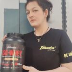 Falguni Rajani Instagram - Amazing Thandai flavour whey protein @tatankanutrition Awesome flavour & Smooth digestion. #stayfit #nutritionist #sportsnutrition #collabration #supplementstack #weightlifting #crossfit #workout