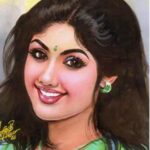 Fathima Babu Instagram - அஞ்சனம் தீட்டிய கூர்விழிகள் … செஞ்சாந்துக் கன்னங்கள் … சுண்டியிழுக்கும் அதரங்கள் … வஞ்சனமில்லா வளைவுகள் … மாருதியின் ஓவியங்களைப் பார்த்தது பார்த்தபடி கிறங்கிக் கிடந்த நம்மை விட்டு அவர் பிரிந்தாலும் அவரின் ஓவியங்கள் தமிழின் கலையடுக்கில் காலத்திற்கும் உறைந்து நிற்கும். அன்னாரை இழந்து வாடும் அவரின் உற்றார்க்கும் உறவினர்க்கும் ஆழ்ந்த இரங்கல்கள்