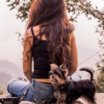 Fatima Sana Shaikh Instagram - Photo dump of pictures with bijlee ❤️ ❤️ ❤️ Cuz why not? From waking me up In the mornings to hiking up the mountains. Travelling with her is always the best. Best girl!! #bijlee #pyaari #jaan