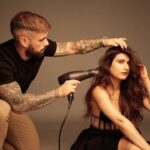 Fatima Sana Shaikh Instagram - Presenting the alluring and stunning fatima flaunting my launch collection of @florianHurelhaircouture Can’t wait to showcase the most luxurious salon coming to India #florianhurelhaircouture #florianhurel #fatimashaikh