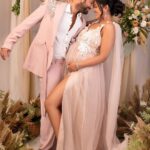 Ishita Dutta Instagram - Only Love ❤️ Thanku for capturing these moments so beautifully…. Memories for a lifetime. Cannot wait for the next phase of our life to start… @littletoesbymuskan @sapna_kapoorr Stay tuned for more amazing pics from the shoot…. 💜💜💜 @vatsalsheth Styled by: @styleitupbyaashna Ishita’s Outfit: @purvisethiacouture Jewellery: @noraahajewels Vatsala’s Outfit: @h.romanticartist
