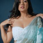 Ishita Dutta Instagram - Coz it’s trending 💙💙💙 Cover girl of @fablookmagazine march issue. Editor & Founder @milliarora7777 @ankkit.chadha2222 Saree from @sareesbychirag Styled by @milliarora7777 Assisted by @styled_by_tanisha Mua @dishisanghvii Hair @amuthevar Shot by @ashish_ojha_photography
