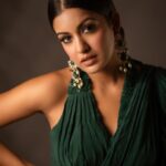 Ishita Dutta Instagram - ❤️❤️❤️ Styled by: @styleitupbyaashna Shot by: @deepak_das_photography Saree: @kalkifashion Jewellery: @maxplus_jewels Hair & Makeup: @makeoverbysejalthakkar @celebsmakeupbysejal