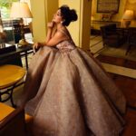 Ishita Dutta Instagram - Has anyone see my crown 👑 #princessvibes For @gngmagazine Photography @praveenbhat Makeup @shekharghoshofficial Styling @sheltun_khumhring Outfit @abhilashabharalofficial Location @radissondelhi