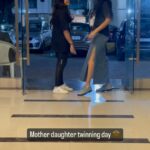 Kamya Punjabi Instagram - #motherdaughter #twinning #aara #kamyapunjabi