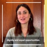 Kareena Kapoor Instagram - On World Children’s Day, let’s pledge to work together towards building a world where every child is included and supported.... A world of equal opportunities. That's our goal #ForEveryChild. Happy Children’s Day! @unicefindia