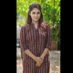 Malavika Wales Instagram - How liberating it is to pursue wholeness instead of perfection. Thankyou @harie.lal for the click. 👗 @ethnic.weaves