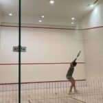 Mandira Bedi Instagram - New bug. Bitten!! 😅🤪 #squash !!!!