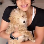 Mandira Bedi Instagram - Bark, my nugget-sized #boombox
