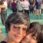Mandira Bedi Instagram - An #epicweek gone by, personally and professionally.. and honestly have done #whateverittakes to get through it!!!! 3 events in #delhi 1 event in #Ahmedabad and a shoot at home for Instagram.. along with 2 anniversary parties. Virs sports day and a mind blowing day at #lollapaloozamumbai watching the @imaginedragons 💥❤️🧿🙏🏽 #blessedandgrateful for a week like no other!! 😅😅😅😅
