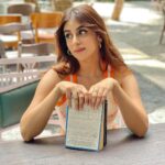 Miesha Saakshi Iyer Instagram - My weekend is book(ed) 🌴 @buddhacafeofficial ☕️ . Wearing @sugarcandyindia 🍊 Alibagh Beach