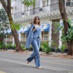 Miesha Saakshi Iyer Instagram - Romanticising life and feeling elegant. Cheers to that! Can’t wait to show you everything I got from @mangostores_india . Follow them to know what’s going on in the world of #Mango because with @mango you get to be who you are, #LikeNoOneIsWatching #MangoGirls #MangoIndia #MangoGirlsIndia23 #paidpartnership