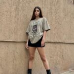 Miesha Saakshi Iyer Instagram - Relocate my fantasy, I stay in reality 🤖 Outfit @crayy.heads Boots @luluandskyofficial