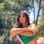Miesha Saakshi Iyer Instagram - Wat’er you doing? 🌴 @moonstonehammockofficial