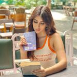 Miesha Saakshi Iyer Instagram - My weekend is book(ed) 🌴 @buddhacafeofficial ☕️ . Wearing @sugarcandyindia 🍊 Alibagh Beach