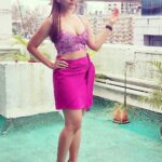 Navina Bole Instagram - Chanelled #barbie vibes coz it's trending!💕🩷💕🩷 Clicked by my fav @ankushhbhatt 😍🥰 Mua : @naushad.sayeed.3 Hair : @karishma_choudhary_hairstyles #keepswiping #picsoftheday #photos #pics #photosoftheday #newpost #newpics #newphotos #ootd #straighthair #pink #pinkisthenewblack #onset #terrace #vanitydiaries #selfiegram #selfie #swipeleft #makeuponfleek #pose #stilletos #setlife #click #mirrorselfie #explorepage #explore #navinabole #wednesday #positivevibes The Circuit