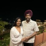 Nimrit Kaur Ahluwalia Instagram - flexin’ in @_huemn on a starry breezy night for mum’s beeday 🌙 🌠 Neemrana Fort Palace,Rajasthan