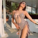 Nitibha Kaul Instagram - The Hvar sun hits different ☀️ Wearing @labelankitajain Earrings & Bag @papadontpreachbyshubhika #NKsHotGirlSummer #NKInCroatia #Croatia #Hvar #Dubrovniik #EuroTrip #SummerInCroatia #HvarIsland #BeachGRWM #BeachBum #BeachOutfit Island of Hvar, Croatia