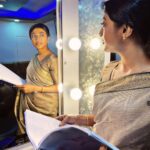Paoli Dam Instagram - As Michelangelo said, the mirror is our greatest teacher! . . . #makeuproomstories #bts #prepbeforeshot #prepstories #paharganjhalt lt #readyforshot #lookatthemirror #beconfident #shootstories #workmodeon #instagood #instapost #instawork #potd #instagram #paolidam #paolidamofficial