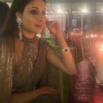 Paridhi Sharma Instagram - Every moment is a fresh beginning.. #saree #glamlook #trending #newlook Styled by- @stylebyriyajn Outfit- @chaashni.couture Vinpearl Resort & Golf Nam Hoi An