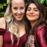 Parvathy Instagram - Together for our darling T’s wedding! Yep we totally planned and coordinated our outfits! #unofficialbridesmaids 😂 @abradford786 we clean up good! 💃🏽♥️