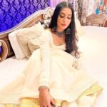 Pavitra Punia Instagram - 🪷💐🌼🌸🌺🌹🌷 #pavitraapuniya #fashion #style #glam #anarkali disco chali Mumbai, Maharashtra