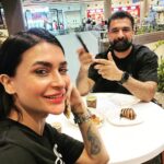 Pavitra Punia Instagram - It was a trip much needed ❤️ Let me elaborate the trip now 👇🏻 ~Clicks no1 -i need tea ☕️, the first thing in morning so here we are having some chai time gupshup.Khansaab busy doing his work on📱phone. ~Click no2 - this one is from 🍱 breakfast @redthreadgoa . Where I wanted my #nomakeup picture and khansaab gave me some cool photography tips. ~Click no3 - so this is what i could learn about “how to frame” technicalities from khansaab and I clicked and certainly couldn’t be a topper at learning the new skill 📸.PS - still a better click baby @eijazkhan 🥰 ~Click no4 - this is the view and the feel that I was dying to gather #peace #rains #sea #breeze #love #us ~Click no5 - certainly I couldn’t control eating 🍽️ whatever food 🍱I can and me bloated #hotairballoon🙆🏻‍♀️and khansaab looking 👀 chiseled as always “hah 😍”It was🏝️beach house 🏡 @redthreadgoa with in room plunge pool 🏊 with non stop pouring🌧️as you can see in the picture.I did not dare to take the dip in pool but khansaab did🏊‍♀️ Oh ya my new @gucci 🧣 scarf tuned into a sarong😎 ~Click no6 - it’s a continuation picture of “what happened at the pool”. Before these clicks we were struggling to capture📸us non stop for 15 min and we failed due to the lovely weather. There comes an idea💡of “ call📞 someone from the reception”to click few memories 📝 of us🫶🏻 ~Click no7 - been there done that but what haha a lot of baatein , yaadein, khana🍛🥘aur peena 🥂#thalassamorjim #thalassagoa A lot of laughter🤭and what a lovely weather. ~Click no8 - we were roaming at #morjimbeach,clicking soooooo many pictures and making videos and running🏃and walking.It was going great 🥰 until our fans dropped by 🤝 and it turned out to be “hello sir , hello ma’am, hello eijaz bhai, hello hello hello 🧿 touchwood. Oh forget to mention… on the beach 🏝️ I was trying to gather 🐚 shells. ~Click no9 - breakfast 🥞 🍳 🧇 at @redthreadgoa on the arrival #dayone in goa. A little formal picture though 🤫 we act normal sometimes otherwise you know #crazy is our nickname 🤣 ~Click no10 - 🧿🧿🧿🧿🧿🫶🏻🫶🏻🫶🏻🫶🏻❤️❤️❤️❤️🥰🥰🥰🥂🥂🥂🥂🥂 #eijazkhan #pavitrapunia #pavitraapuniya Goa India