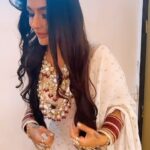 Pavitra Punia Instagram - Dream 💭 #pavitraapuniya #fashion #style #glam mera lehanga look #lehenga #bridallook
