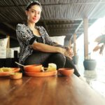 Pavitra Punia Instagram - It was a trip much needed ❤️ Let me elaborate the trip now 👇🏻 ~Clicks no1 -i need tea ☕️, the first thing in morning so here we are having some chai time gupshup.Khansaab busy doing his work on📱phone. ~Click no2 - this one is from 🍱 breakfast @redthreadgoa . Where I wanted my #nomakeup picture and khansaab gave me some cool photography tips. ~Click no3 - so this is what i could learn about “how to frame” technicalities from khansaab and I clicked and certainly couldn’t be a topper at learning the new skill 📸.PS - still a better click baby @eijazkhan 🥰 ~Click no4 - this is the view and the feel that I was dying to gather #peace #rains #sea #breeze #love #us ~Click no5 - certainly I couldn’t control eating 🍽️ whatever food 🍱I can and me bloated #hotairballoon🙆🏻‍♀️and khansaab looking 👀 chiseled as always “hah 😍”It was🏝️beach house 🏡 @redthreadgoa with in room plunge pool 🏊 with non stop pouring🌧️as you can see in the picture.I did not dare to take the dip in pool but khansaab did🏊‍♀️ Oh ya my new @gucci 🧣 scarf tuned into a sarong😎 ~Click no6 - it’s a continuation picture of “what happened at the pool”. Before these clicks we were struggling to capture📸us non stop for 15 min and we failed due to the lovely weather. There comes an idea💡of “ call📞 someone from the reception”to click few memories 📝 of us🫶🏻 ~Click no7 - been there done that but what haha a lot of baatein , yaadein, khana🍛🥘aur peena 🥂#thalassamorjim #thalassagoa A lot of laughter🤭and what a lovely weather. ~Click no8 - we were roaming at #morjimbeach,clicking soooooo many pictures and making videos and running🏃and walking.It was going great 🥰 until our fans dropped by 🤝 and it turned out to be “hello sir , hello ma’am, hello eijaz bhai, hello hello hello 🧿 touchwood. Oh forget to mention… on the beach 🏝️ I was trying to gather 🐚 shells. ~Click no9 - breakfast 🥞 🍳 🧇 at @redthreadgoa on the arrival #dayone in goa. A little formal picture though 🤫 we act normal sometimes otherwise you know #crazy is our nickname 🤣 ~Click no10 - 🧿🧿🧿🧿🧿🫶🏻🫶🏻🫶🏻🫶🏻❤️❤️❤️❤️🥰🥰🥰🥂🥂🥂🥂🥂 #eijazkhan #pavitrapunia #pavitraapuniya Goa India