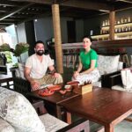 Pavitra Punia Instagram - It was a trip much needed ❤️ Let me elaborate the trip now 👇🏻 ~Clicks no1 -i need tea ☕️, the first thing in morning so here we are having some chai time gupshup.Khansaab busy doing his work on📱phone. ~Click no2 - this one is from 🍱 breakfast @redthreadgoa . Where I wanted my #nomakeup picture and khansaab gave me some cool photography tips. ~Click no3 - so this is what i could learn about “how to frame” technicalities from khansaab and I clicked and certainly couldn’t be a topper at learning the new skill 📸.PS - still a better click baby @eijazkhan 🥰 ~Click no4 - this is the view and the feel that I was dying to gather #peace #rains #sea #breeze #love #us ~Click no5 - certainly I couldn’t control eating 🍽️ whatever food 🍱I can and me bloated #hotairballoon🙆🏻‍♀️and khansaab looking 👀 chiseled as always “hah 😍”It was🏝️beach house 🏡 @redthreadgoa with in room plunge pool 🏊 with non stop pouring🌧️as you can see in the picture.I did not dare to take the dip in pool but khansaab did🏊‍♀️ Oh ya my new @gucci 🧣 scarf tuned into a sarong😎 ~Click no6 - it’s a continuation picture of “what happened at the pool”. Before these clicks we were struggling to capture📸us non stop for 15 min and we failed due to the lovely weather. There comes an idea💡of “ call📞 someone from the reception”to click few memories 📝 of us🫶🏻 ~Click no7 - been there done that but what haha a lot of baatein , yaadein, khana🍛🥘aur peena 🥂#thalassamorjim #thalassagoa A lot of laughter🤭and what a lovely weather. ~Click no8 - we were roaming at #morjimbeach,clicking soooooo many pictures and making videos and running🏃and walking.It was going great 🥰 until our fans dropped by 🤝 and it turned out to be “hello sir , hello ma’am, hello eijaz bhai, hello hello hello 🧿 touchwood. Oh forget to mention… on the beach 🏝️ I was trying to gather 🐚 shells. ~Click no9 - breakfast 🥞 🍳 🧇 at @redthreadgoa on the arrival #dayone in goa. A little formal picture though 🤫 we act normal sometimes otherwise you know #crazy is our nickname 🤣 ~Click no10 - 🧿🧿🧿🧿🧿🫶🏻🫶🏻🫶🏻🫶🏻❤️❤️❤️❤️🥰🥰🥰🥂🥂🥂🥂🥂 #eijazkhan #pavitrapunia #pavitraapuniya Goa India