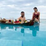 Payal Rohatgi Instagram - My dear husband u are a very good soul. I am grateful to God that u came in my life. We are very different people but what binds us is the power that is above us all. Have a great year my dear. Be healthy and wealthy. We need to travel abroad soon now that my passport is getting done 😝 #HappyBirthdaySangramSingh
