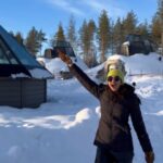 Rakul Preet Singh Instagram - When travel is ethereal 💕💕 a glimpse of #finland diaries @ourfinland @visitrovaniemi @apukkaresort @fameistastudios