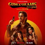 Shreya Dhanwanthary Instagram - A kirdaar with rangeen mizaj, laga de ye gangsters ki vaat! Presenting #GunsAndGulaabs ki duniya se, Inspector Arjun! Premieres on Aug 18, only on @netflix_in! 🌹🔫 . @rajanddk @netflix_in @rajkummar_rao @dqsalmaan @gouravadarsh @tjbhanu @gulshandevaiah78 @iamsumankumar @sumitaroraa @poojagor @vipin.sta @jogimallang @thisisnilesdivekar @iammanujsharma @goutamsharmaa191 @gouravsharmaa191 @tanishqchaudhary_ @krishrao_official @manishamakwana18 @suhanisethi_ @araham.sawant @d2r_films @amanpant02 #satishkaushik #GunsAndGulaabs #GunsAndGulaabsOnNetflix #yummyamini @costumesbyneha @taskeen_c @jyoti.mandre_makeover