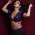 Siri Hanumanth Instagram - Stay lit 🔥 . . Makeup, hair , nails and styling : @emraanartistry Outfit : @maramsclothing_official Jewellery : @aditi_collection 📸 @valmikiramuphotography
