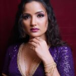 Siri Hanumanth Instagram - Stay lit 🔥 . . Makeup, hair , nails and styling : @emraanartistry Outfit : @maramsclothing_official Jewellery : @aditi_collection 📸 @valmikiramuphotography